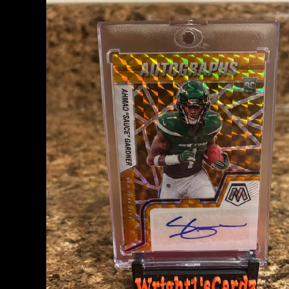 Panini Prizm Autographs Card Featuring Ahmad Saucie Gardner with Signature and Holographic Design
