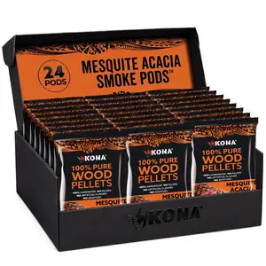 Kona Smoke Pods™ Mesquite Acacia (24-Pack) for Ninja Woodfire Grill