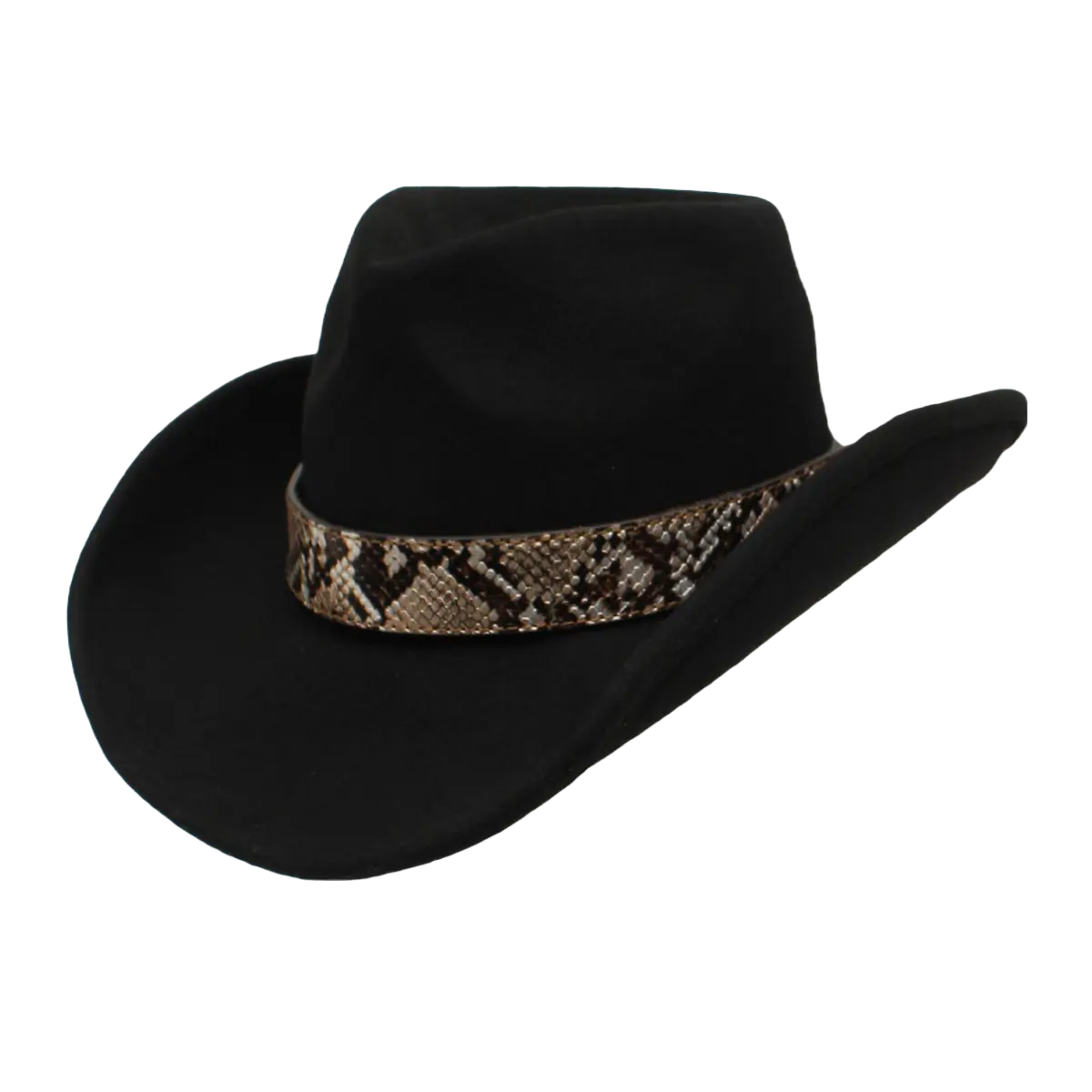 M&F Western Ladies Snake Skin Hat Band 0280202