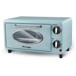 Americana by Elite Collection Retro 4-Slice Toater Oven