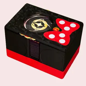 Bowtastic Lorcana Deck Box Set with Token Tray Lore Counter & Card Storage for Efficient Gaming Organization
