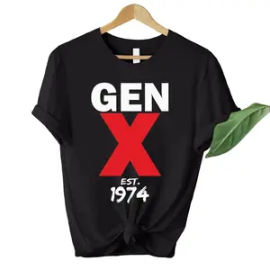 Customize Gen X Years Shirt Raised on Hose Water and Neglect Shirt Generation X T Shirt Cotton Menswear T-Shirt Top