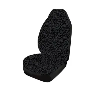Leopard Print Car Interior Set, Full Coverage Fabric Seat Covers, Universal Fit for All Seasons, Women's Car Accessories