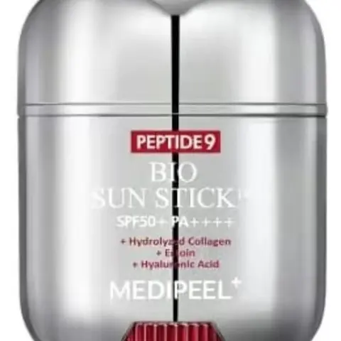 MEDIPEEL Medi Peel Sun Stick Pro SPF 50 Sunscreen Balm with Peptide9 - Hydrating & Brightening Benefits, 50g, Suitable for All Skin Types Facial Skincare Moisturizing Powder