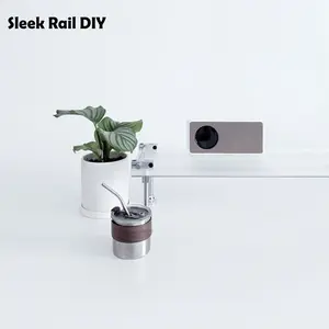 DIY Optical Axis Gaming Monitor Riser - Matte Acrylic Modular Desk Organizer | Ergonomic Gaming Setup Essential with Customizable Height & Storage