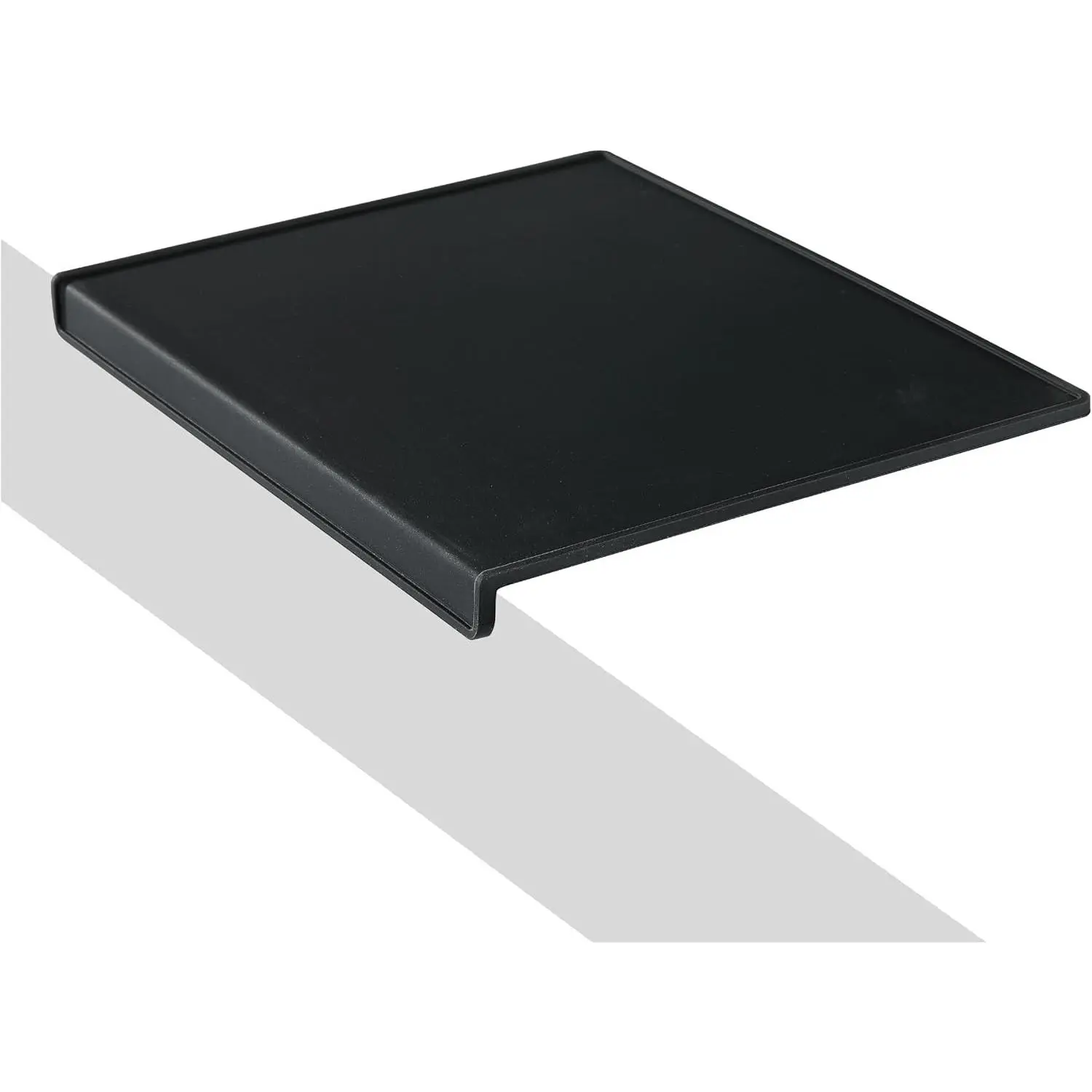 Espresso Tamping Mat Silicone Coffee Tamper Mat Black Portafiliter Mat for Baristas Home Non-slip Heat Resistant (9.8 * 7.8 inch)