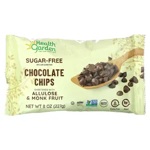 Health Garden Chocolate Chips, Sugar-Free, 8 oz (227 g)