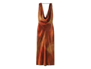 Fashionable Ombre Slip Dress