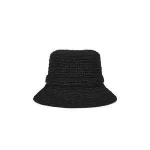 Rag & Bone Lela Rollable Hat in Black