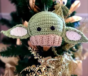 Baby Yoda Inspired Christmas Ornament