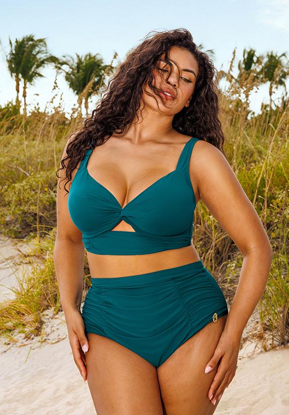 Shapellx SculptWave HighWaistSwimwear Sculpting Two-Piece Swim Set with Bust-Defining Crisscross Top & High-Waisted Brief for Flattering Silhouette Shapellx SculptWave HighWaistSwimwear Sculpting Two-Piece Swim Set with Bust-Defining Crisscross Top & High-Waisted Brief for Flattering Silhouette