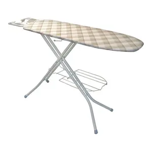 Polder 6497283 38 in. Steel Ironing Board with Iron Rest & Pad Included