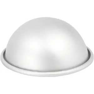 Kundalini 6inch Dome Cake Pan Aluminum Hemisphere 3D Sport Ball DIY Birthday Cake Pan