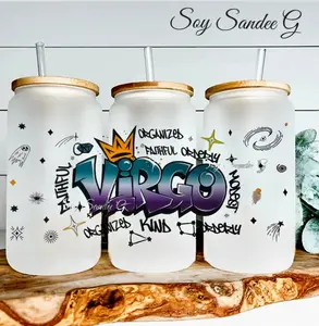Graffiti Virgo - UVDTF Wrap for cups/hard surfaces sticker