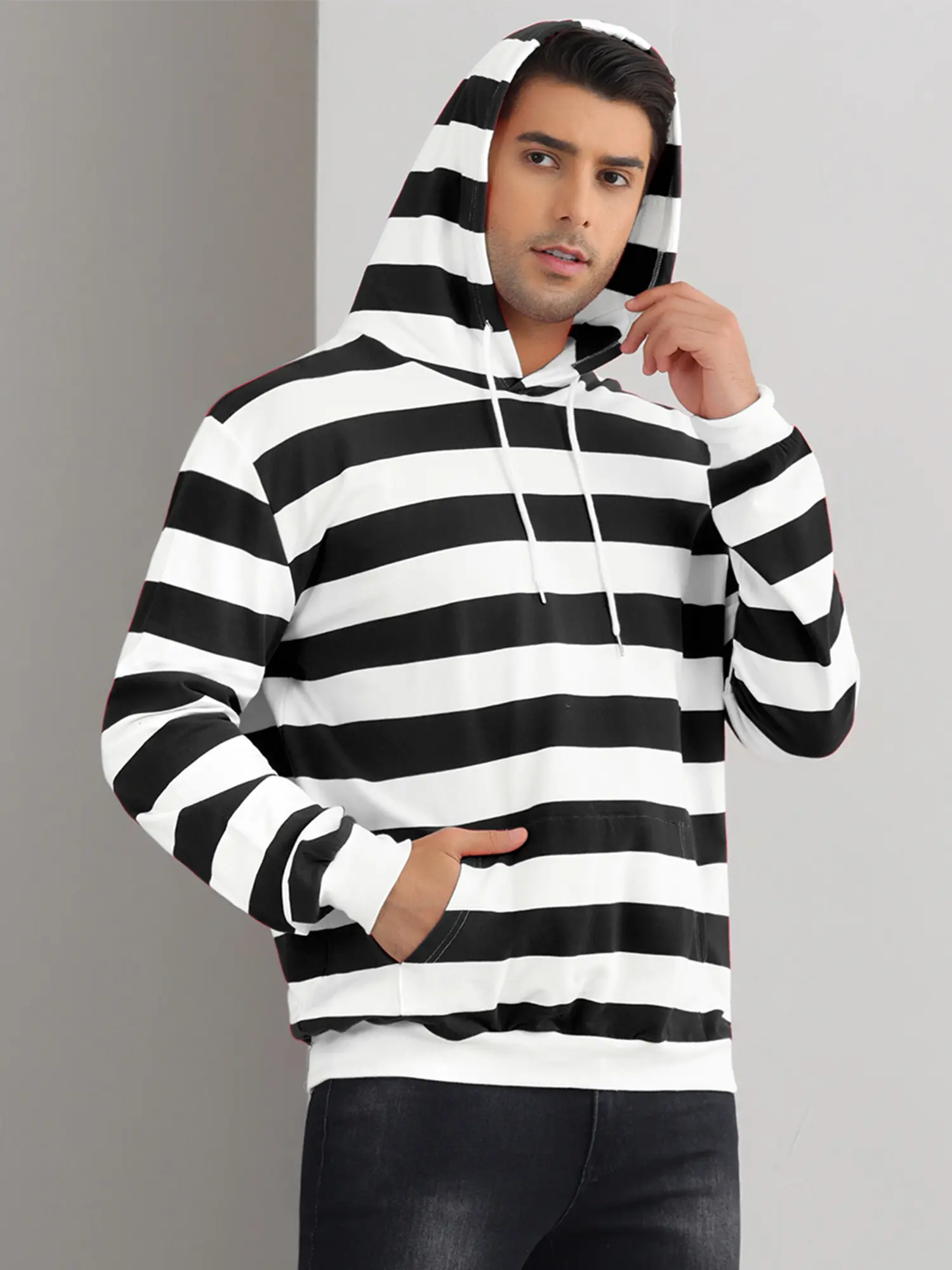 red striped hoodie - TikTok Shop