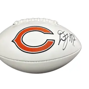 DJ Moore Signed Bears Football (Authenticated)