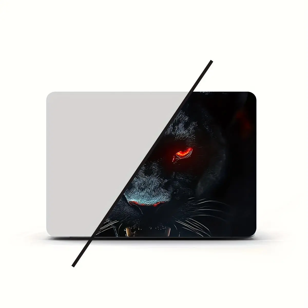 Panther Pattern Laptop Sticker, Waterproof & Scratch-proof Laptop Decal, Self-adhesive Decorative Sticker for Laptop, Car, Helmet, Motorcycle & Refrigerator