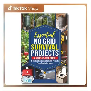 Essential No Grid Survival Projects: A Step-By-Step Guide to the First Six Foundational DIY Projects Every Survivalist Needs (Tim Walker's Survival Series) --  Tim Walker - Paperback