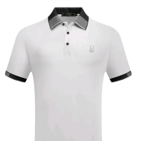 Fashion Polo Shirts Menswear Shortsleeve Man Top