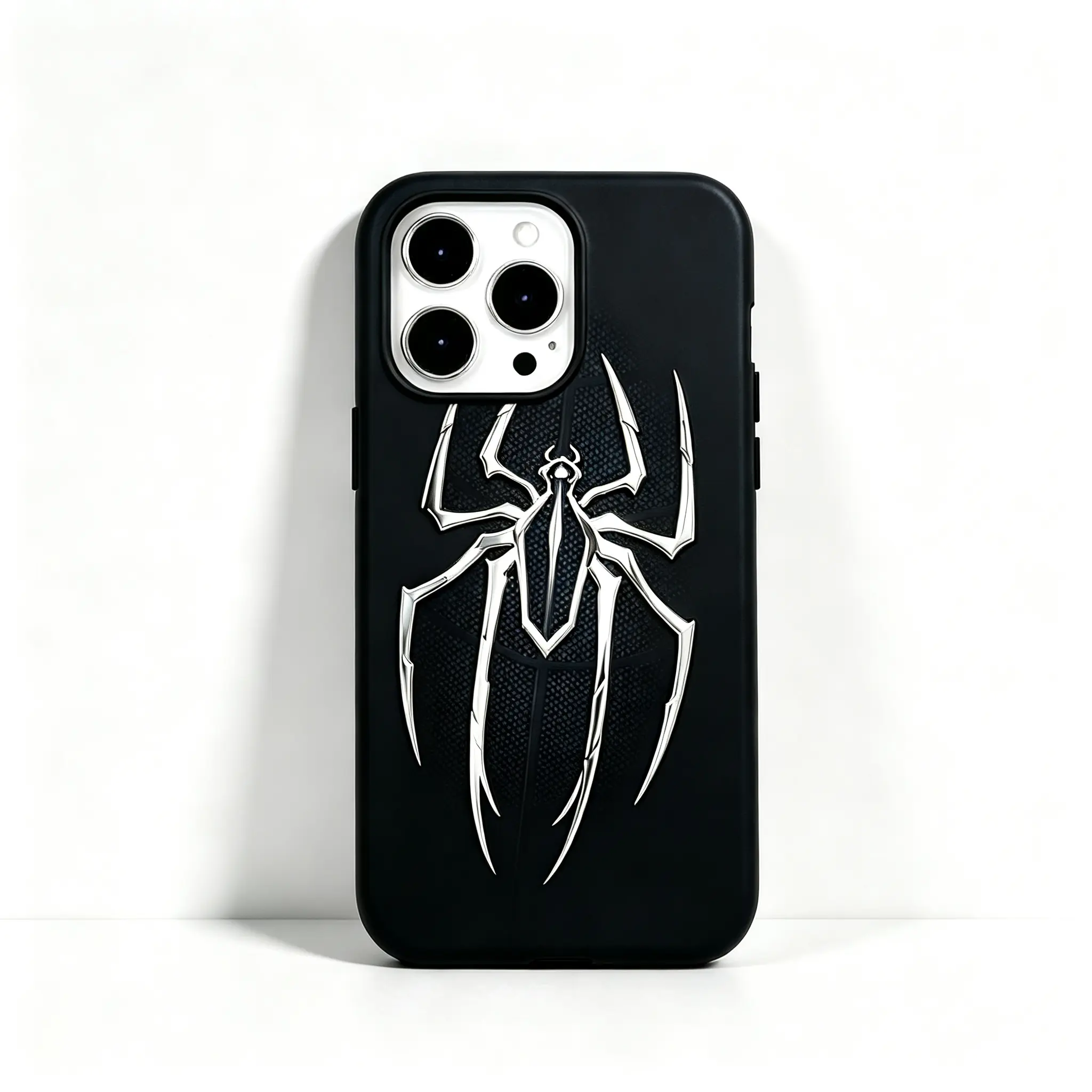 Sp5der 555 Cellphone Casing - Trendy, Durable Phone Accessory with Cutting-Edge Aesthetics, Comprehensive Drop-Resistant Protection for iPhone 11-17 Pro Max/Plus & Samsung Galaxy S23-25 Series Devices