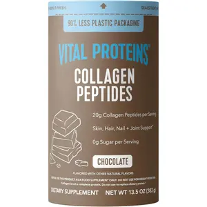 Vital Proteins Collagen Peptides Powder - Chocolate Powder for Hair, Nail, Skin, Bone & Joint Health, 13.5oz vitamin supplements