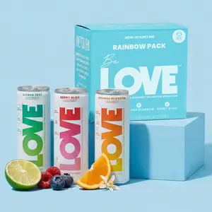 Be LOVE Electrolyte Beverage - Intentionally Light Flavor - Zero Sugar, Zero Calorie, Zero Caffeine - Mineral-Forward & Non-Carbonated - 220mg Sodium, 45mg Potassium, 15mg Magnesium - 6 Pack Variety