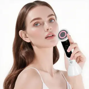 2027 New 7-In-1 Facial Lifting Massage Device, LED Light Heat Vibration Deep Cleaning Instrument, Face Contouring Tool, Ideal Gift