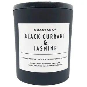 CoastaBay Black Currant and Jasmine Candle - Large Jar 7.1oz