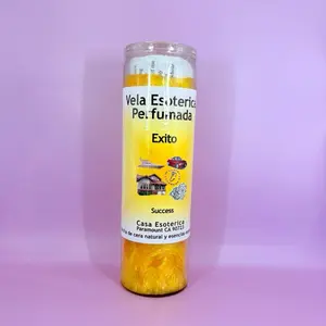 Veladora EXITO- Espiritual Candle - Wax Candle with Energizing Aroma for Success and Abundance