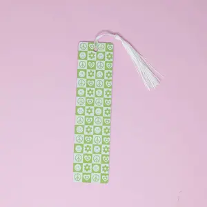 Aluminum Bookmark - checkers 