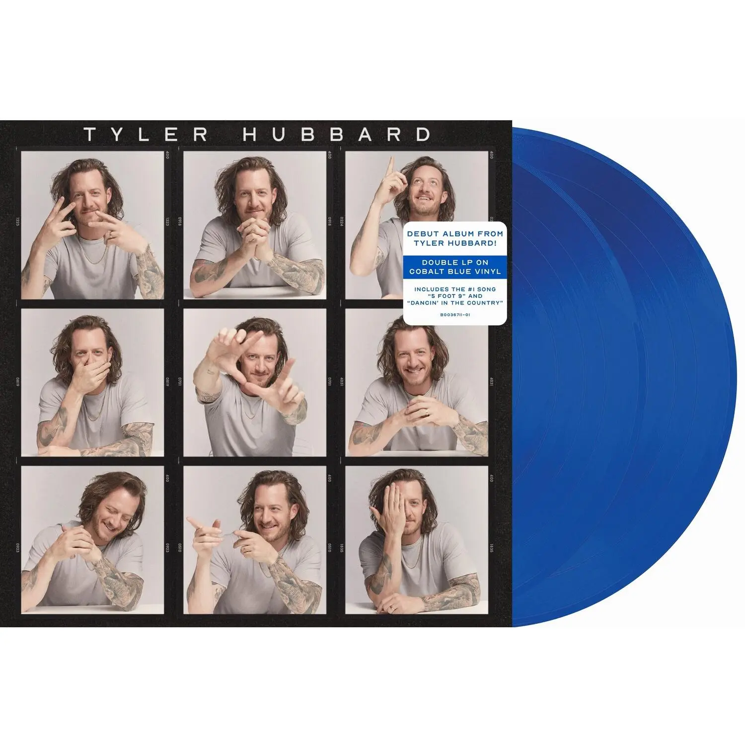 Tyler Hubbard - Tyler Hubbard - 2LP  [VINYL RECORD - LP] Blue, Colored Vinyl, Albums On Vinyl, Music Vinyl