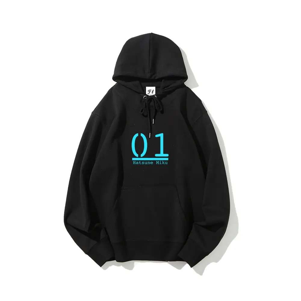 Hatsune Miku Otaku Printed Unisex Casual Hoodie