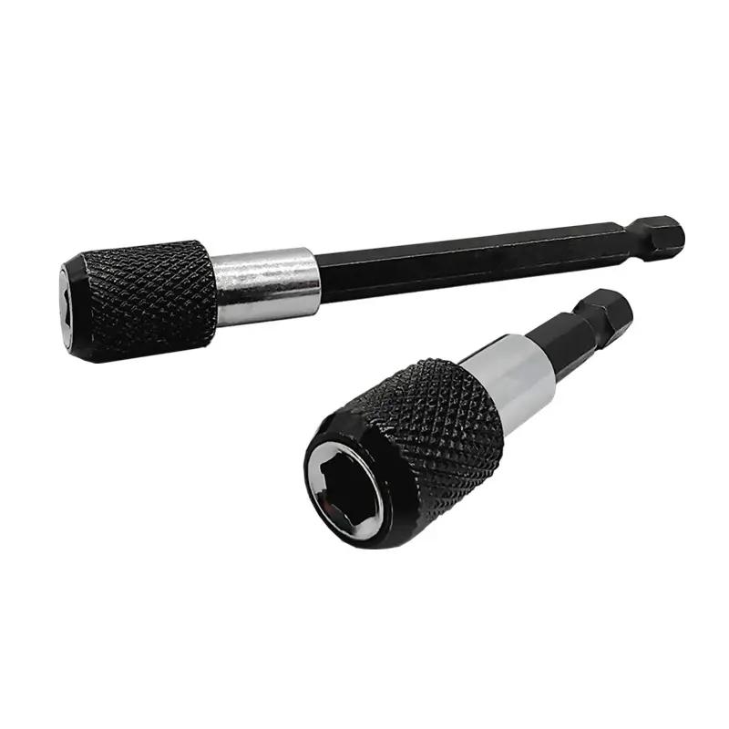 3-Piece Set Hex Quick Release Self-Locking Extension Bar, Drill and Screwdriver Extension Adapter for Quick Connections, Durable Long Hex Shank Tool
