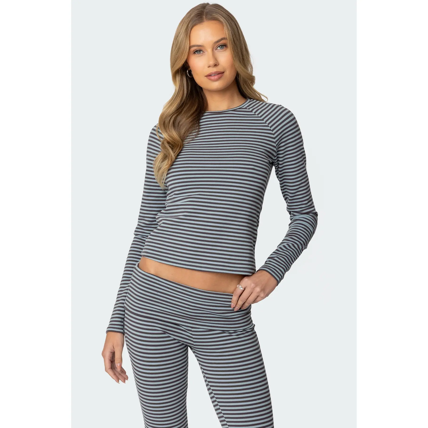 Kaeli Stripey Long Sleeve T Shirt