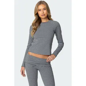 Kaeli Stripey Long Sleeve T Shirt
