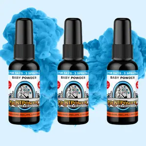 Baby Powder Long Lasting Spray Air Freshener Bundle (3 Pack)