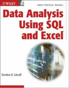 USED-Data Analysis Using SQL and Excel by Gordon S. Linoff (Paperback)