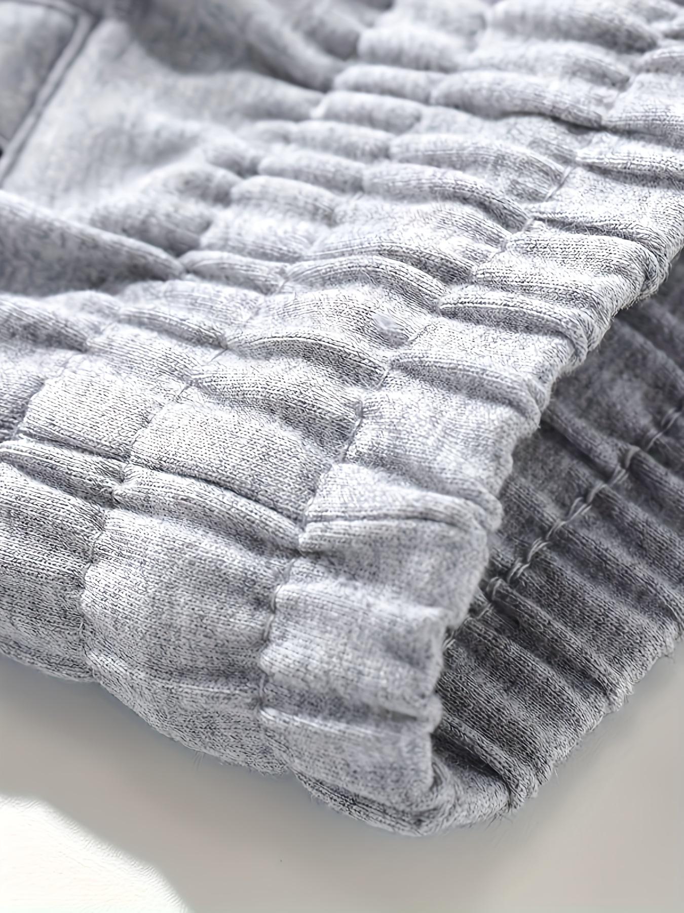 Men’s solid-color drawstring shorts, 3-pack — athletic joggers for outdoor running and casual travel pants