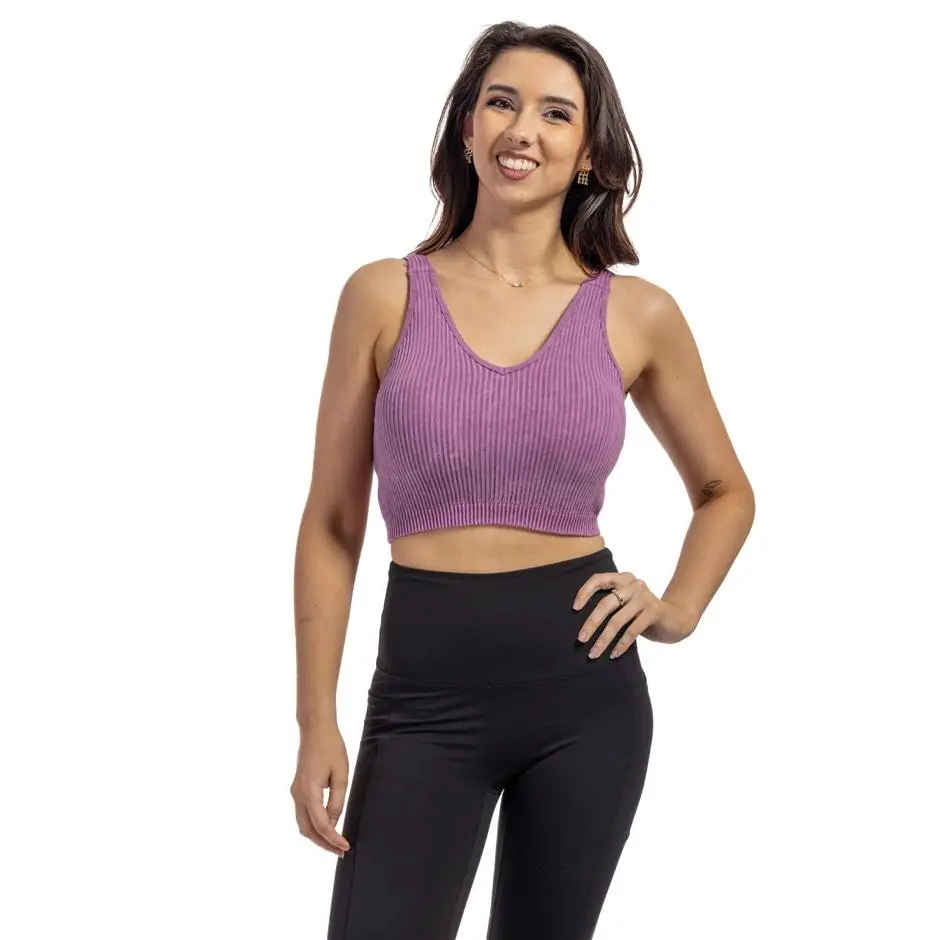 ALB Custom Lia Women's Cropped Padded Bralette 3-Piece Mystery Bundle - Spandex-Nylon Fabric, Adjustable Straps - Final Sale, Lady