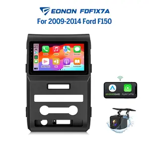 EONON Car Stereo for Ford F150 2009-2014, Wireless CarPlay & Android Auto Car Radio Touch screen, 9" Android 14 Car head unit, Steering wheel controls, Sub, Bluetooth, GPS Navigation, Backup camera - FDF1X7A, FDF1X7S