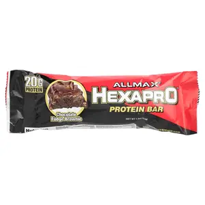 ALLMAX Hexapro™, Protein Bar, Chocolate Fudge Brownie, 1.9 oz (53 g)