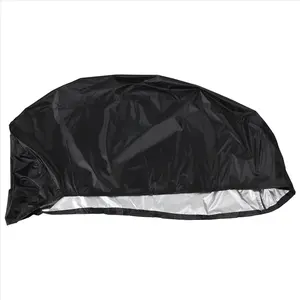 Snowmobile Cover Waterproof Dust Trailerable Sled Cover Anti-UV Winter Motorcycle Outdoor Black 145X51X48cm