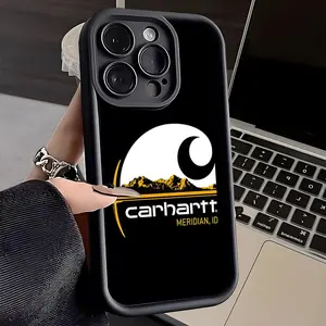 Logo Cool C-CarharttS Phone Case for IPhone 17 Pro Max 15 Pro 14 Plus 13 12 11 XR XS Max X 16 Plus Soft TPU Back Cover