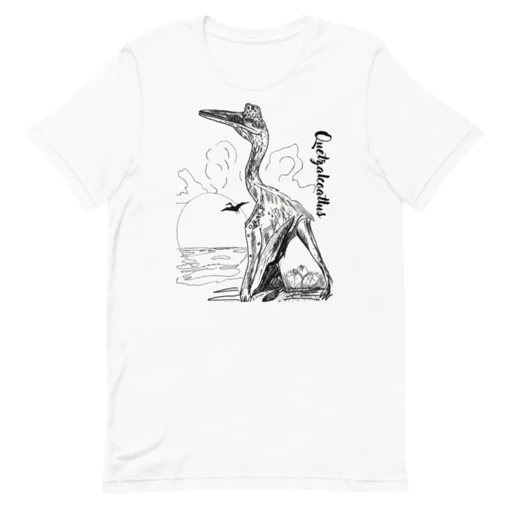 Quetzacoatlus Tee | Dinosaur T-shirt | Paleo Art