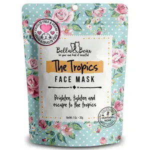 The Tropics: Face Mask Travel Sachet