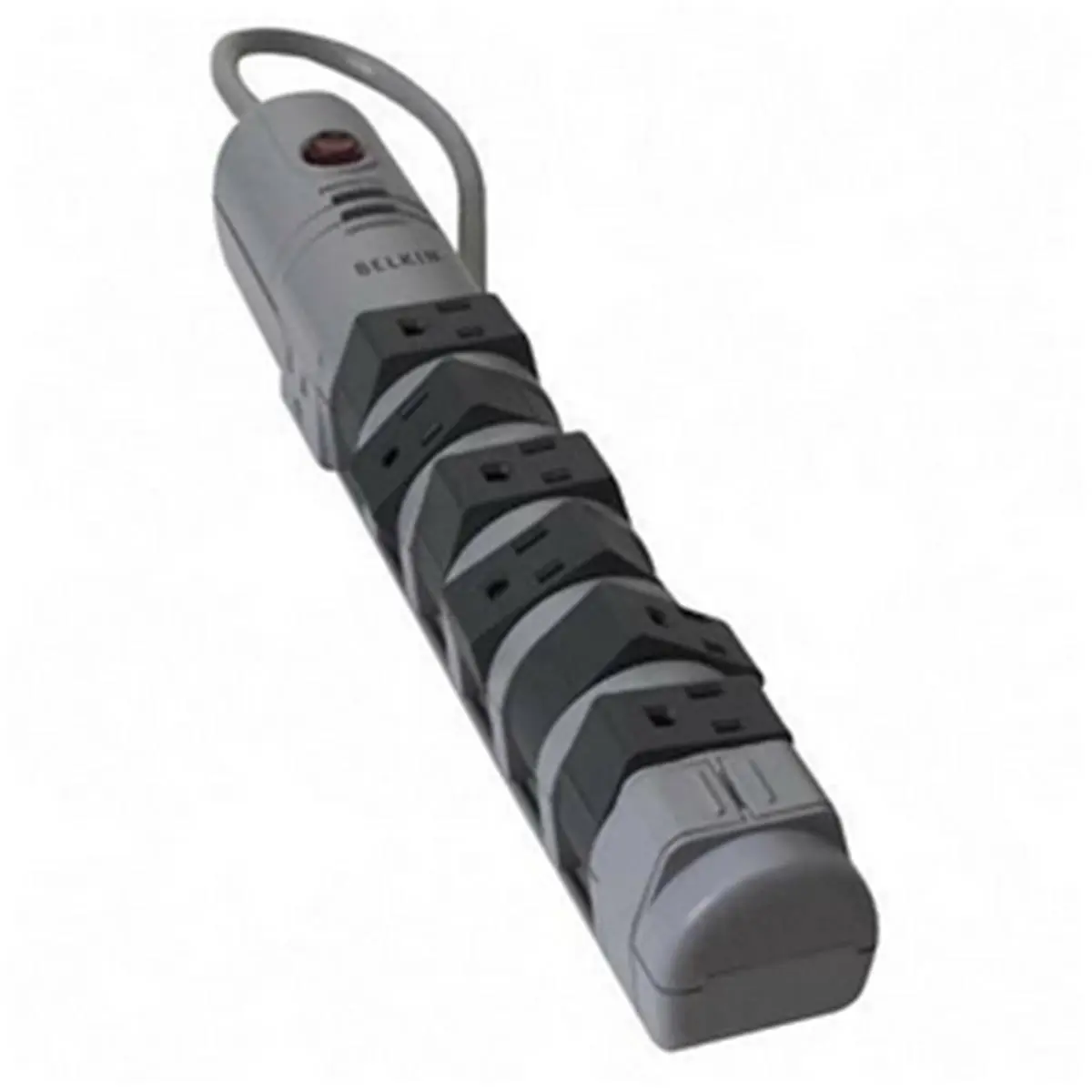 Belkin BP108000-06 Wall Mountable Surge Protector - 8 Grounded Rotating Outlets, Multi-Outlet Mode Plugs, Equipment Safety, Indoor Use for Home Electrical Equipment, Home Improvement