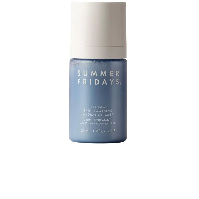 Summer Fridays Jet Lag Skin Soothing Hydration Mist - Vegan Ceramide Moisturizer with Cucumber & Green Tea, Lightweight Dewy Hydrate, Glow Up & Barrier Repair (Moisturizers & Mists)