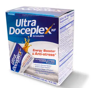 ULTRA DOCEPLEX VITAMIN ENERGY SUPPLEMENT 12 POUCHES (SOBRES DE ENERGIA COMESTIBLES) HEALTHCARE EDIBLE WELLNESS SUPPLEMENT