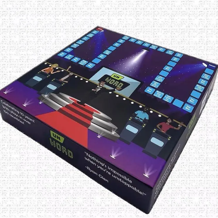 UnWord Board Game - World's Most Addictive Word Puzzle Game for Family Fun