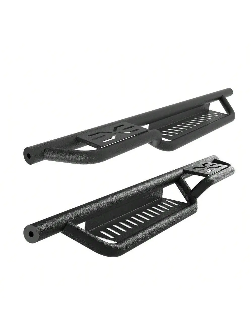 Gaomon 6-in Rustproof Powder-Coated Steel Running Boards, 2-Stair Bolt-On Car Accessories Kit for 2007-2018 JK JKU Unlimited 2-Door Trucks & Vehicles, Black Steel Bars Auto Parts, Accessories For Car, Auto Parts Accessories
